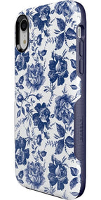Rose to Fame | Blue & White Rose Floral Case