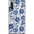 Rose to Fame | Blue & White Rose Floral Samsung Case