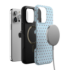 On the Dot | Blue Polka Dot Case