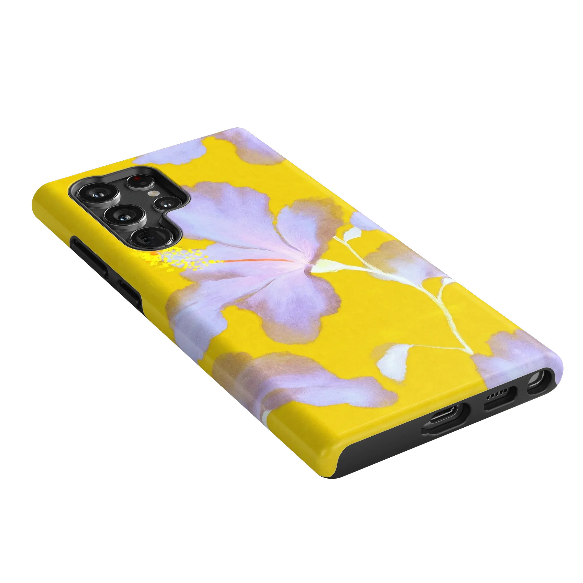 Hibiscus Haze | Painted Floral Case