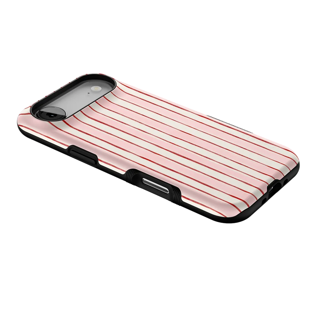 Pretty in Pastel | Blush Stripes Case