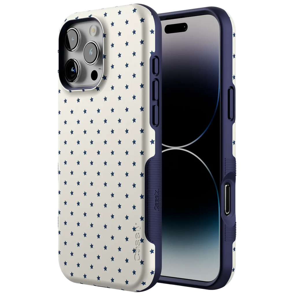 Tiny Stars | Blue & White Case