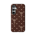Teddy Bows | Brown Polka Dot Case