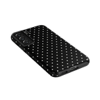 On the Dot | White Polka Dot Case