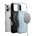On the Dot | Blue Polka Dot Case