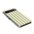 Coastline Stripes | Blue & Yellow Case