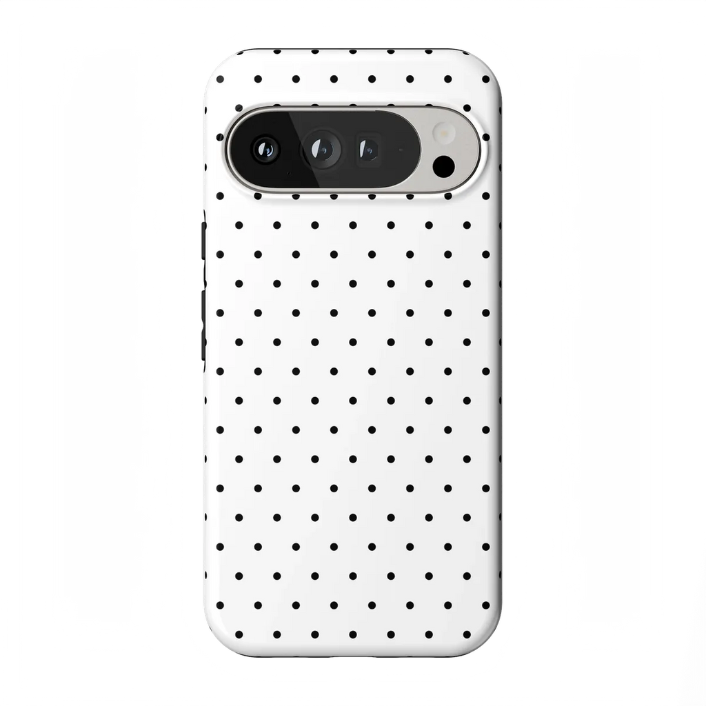 On the Dot | Black Polka Dot Case