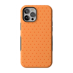 On the Dot | Orange Polka Dot Case