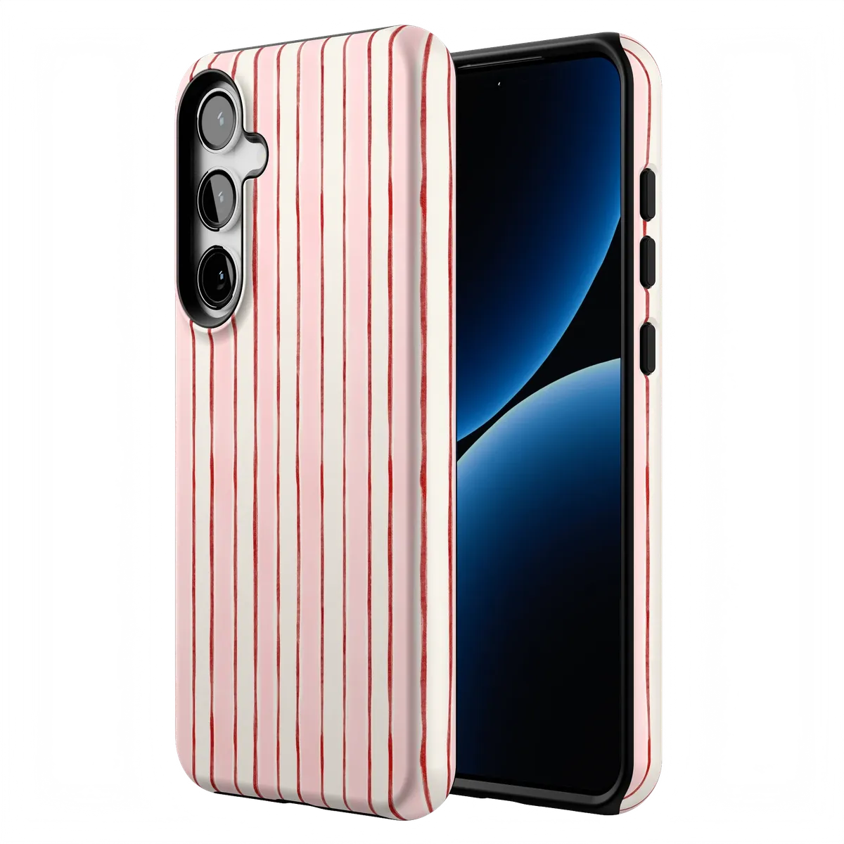 Pretty in Pastel | Blush Stripes Case