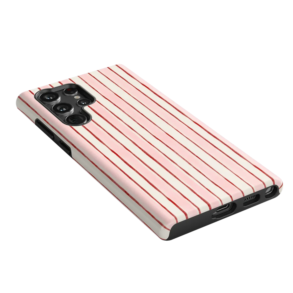 Pretty in Pastel | Blush Stripes Case