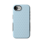 On the Dot | Blue Monochrome Polka Dot Case