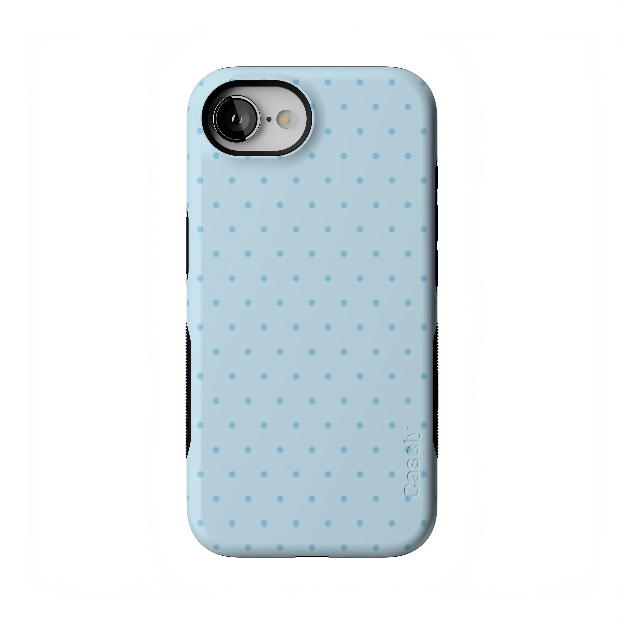 On the Dot | Blue Monochrome Polka Dot Case