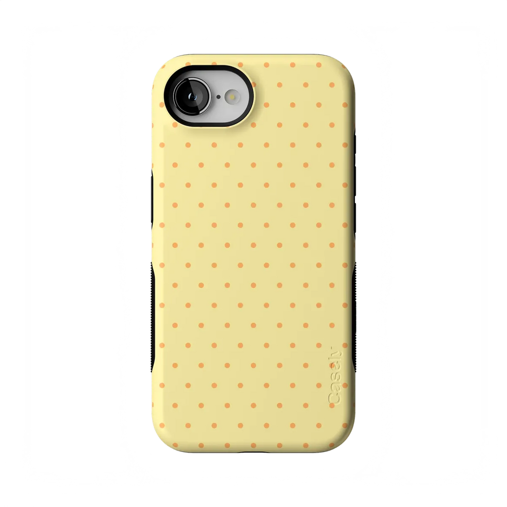 On the Dot | Yellow Polka Dot Case