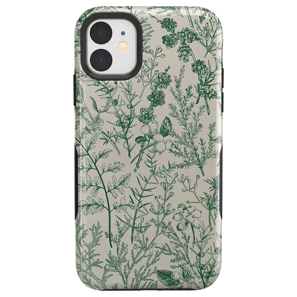 Sage Garden | Green Floral Case
