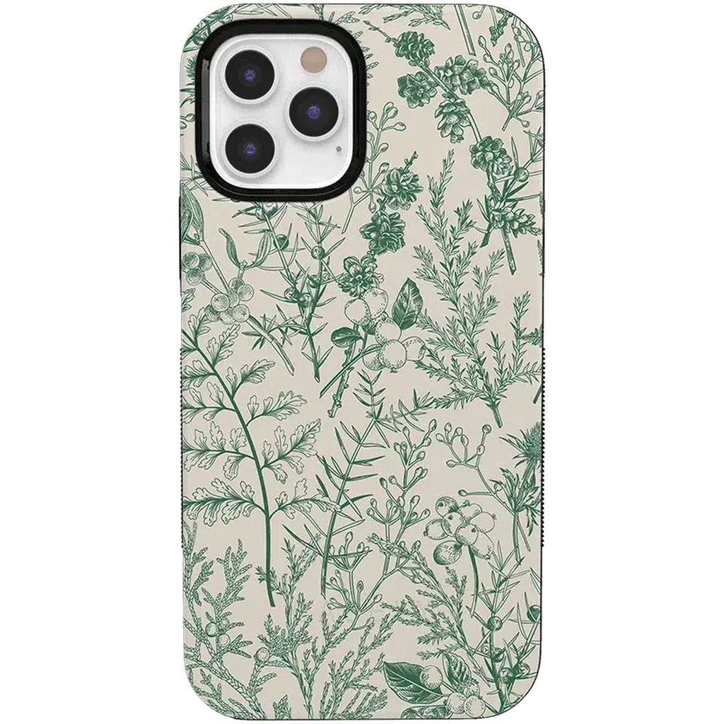 Sage Garden | Green Floral Case
