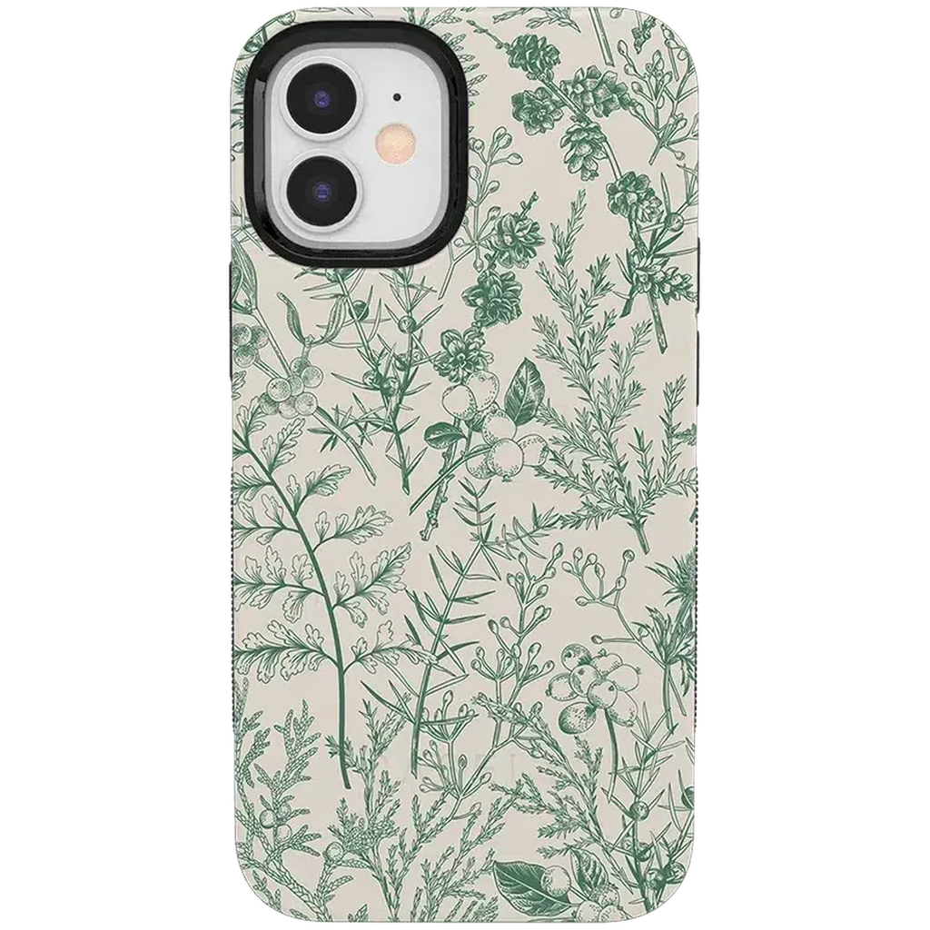 Sage Garden | Green Floral Case