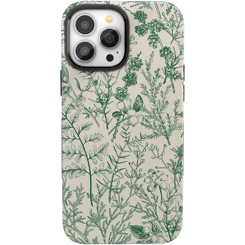 Sage Garden | Green Floral Case