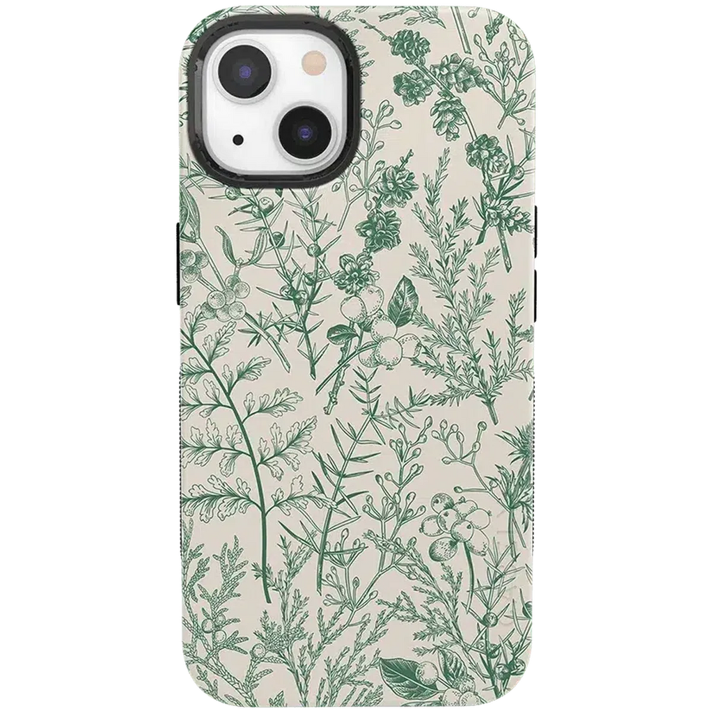 Sage Garden | Green Floral Case