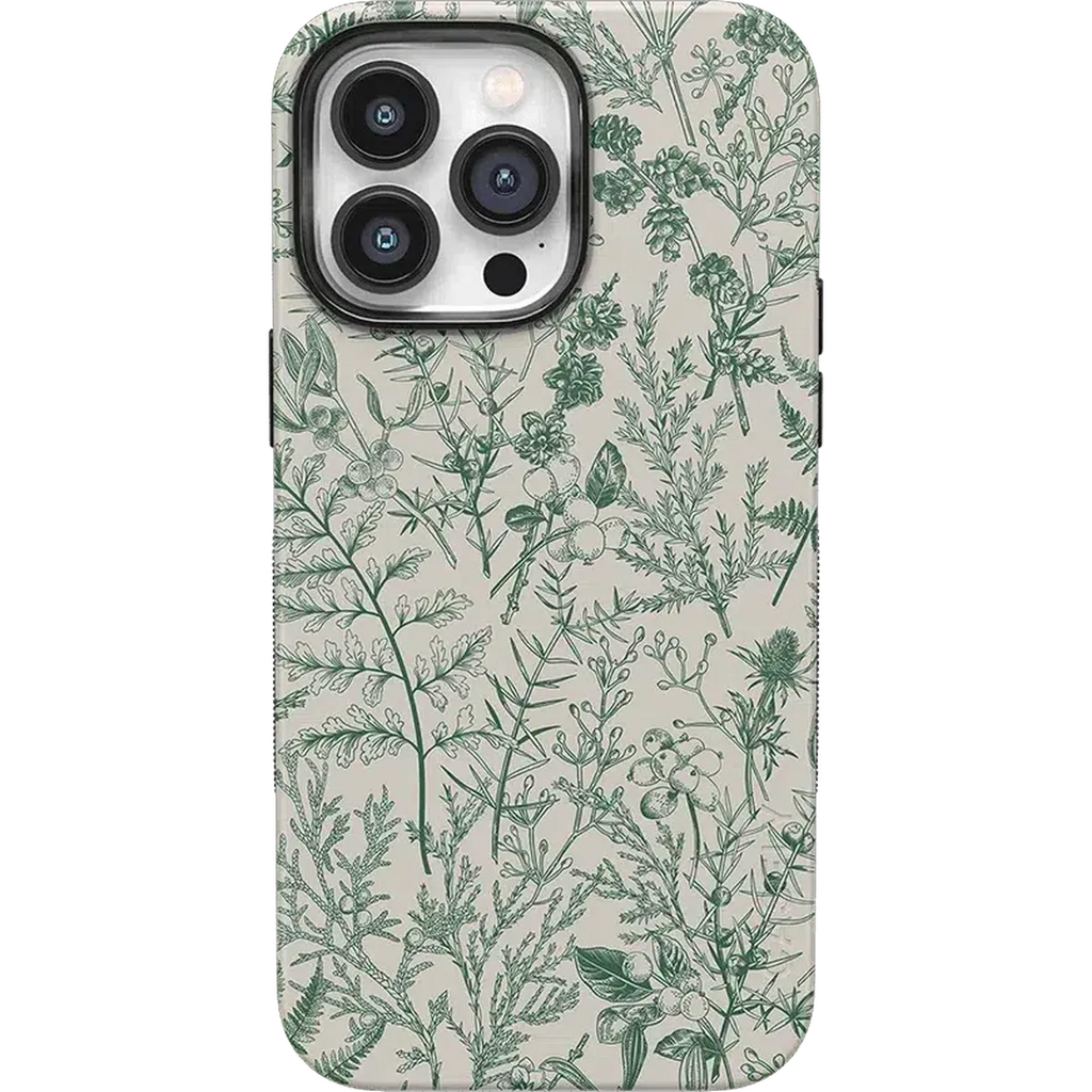 Sage Garden | Green Floral Case
