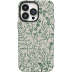 Sage Garden | Green Floral Case