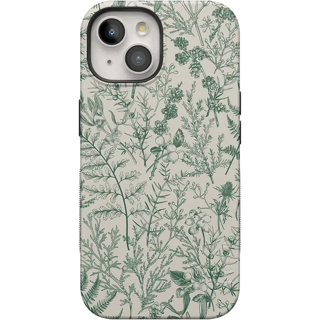 Sage Garden | Green Floral Case