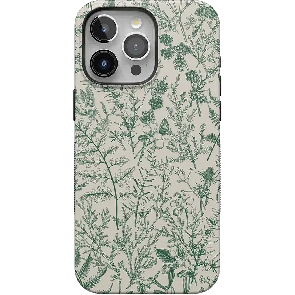 Sage Garden | Green Floral Case