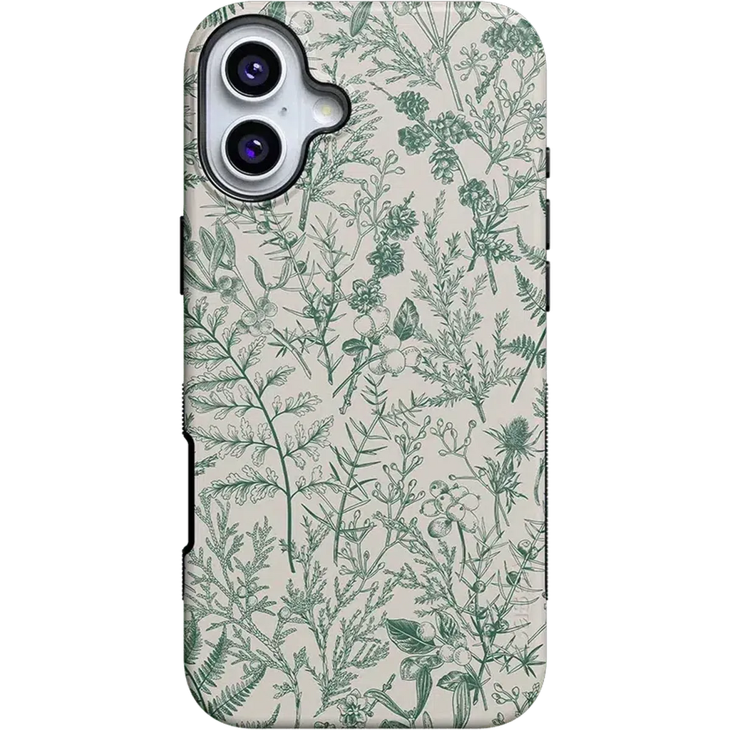 Sage Garden | Green Floral Case