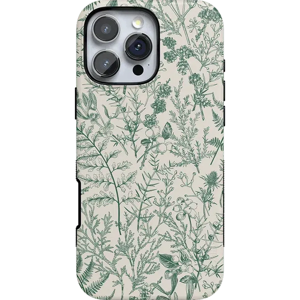 Sage Garden | Green Floral Case