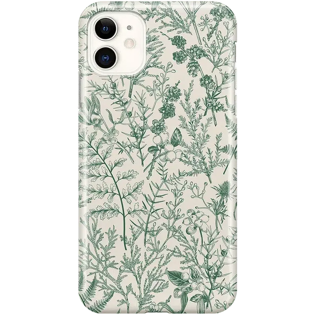 Sage Garden | Green Floral Case