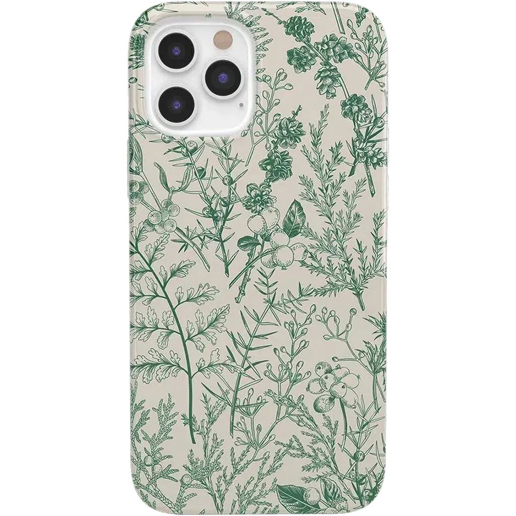 Sage Garden | Green Floral Case