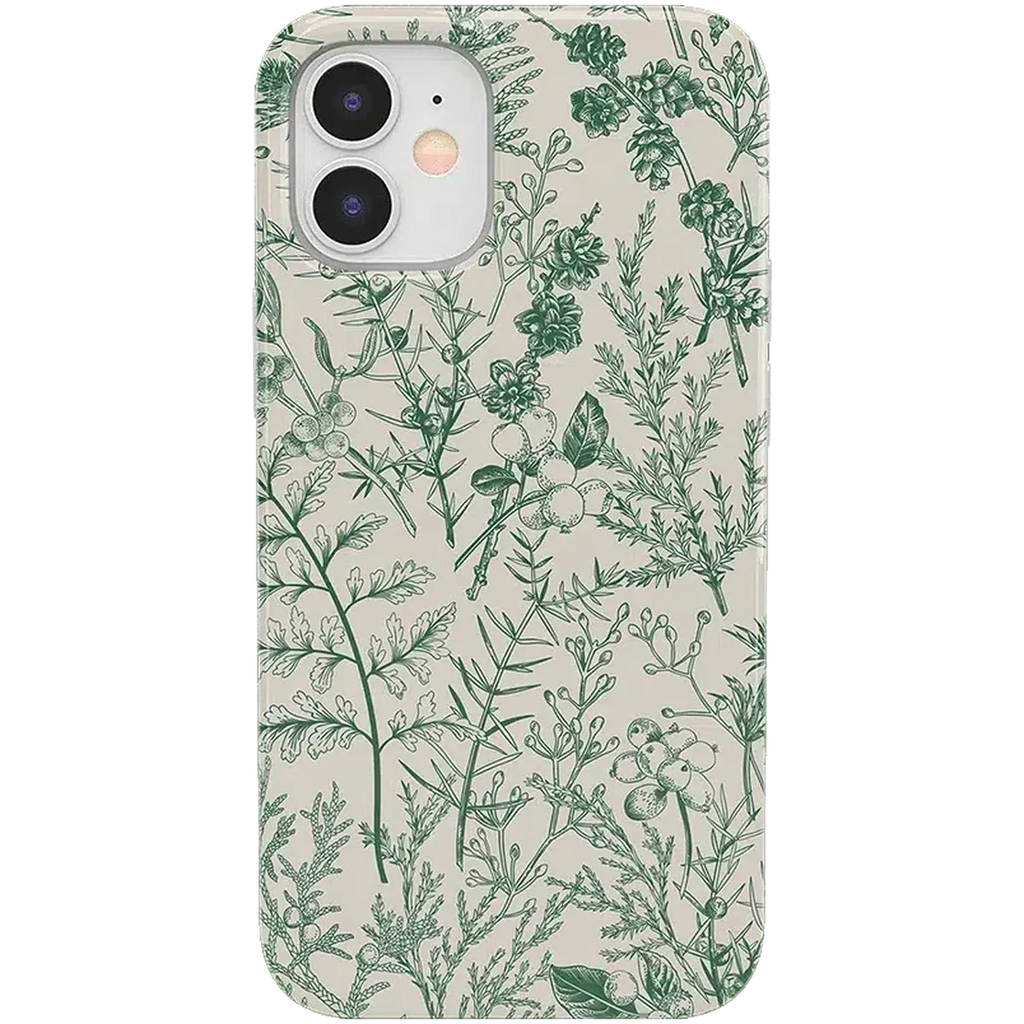 Sage Garden | Green Floral Case