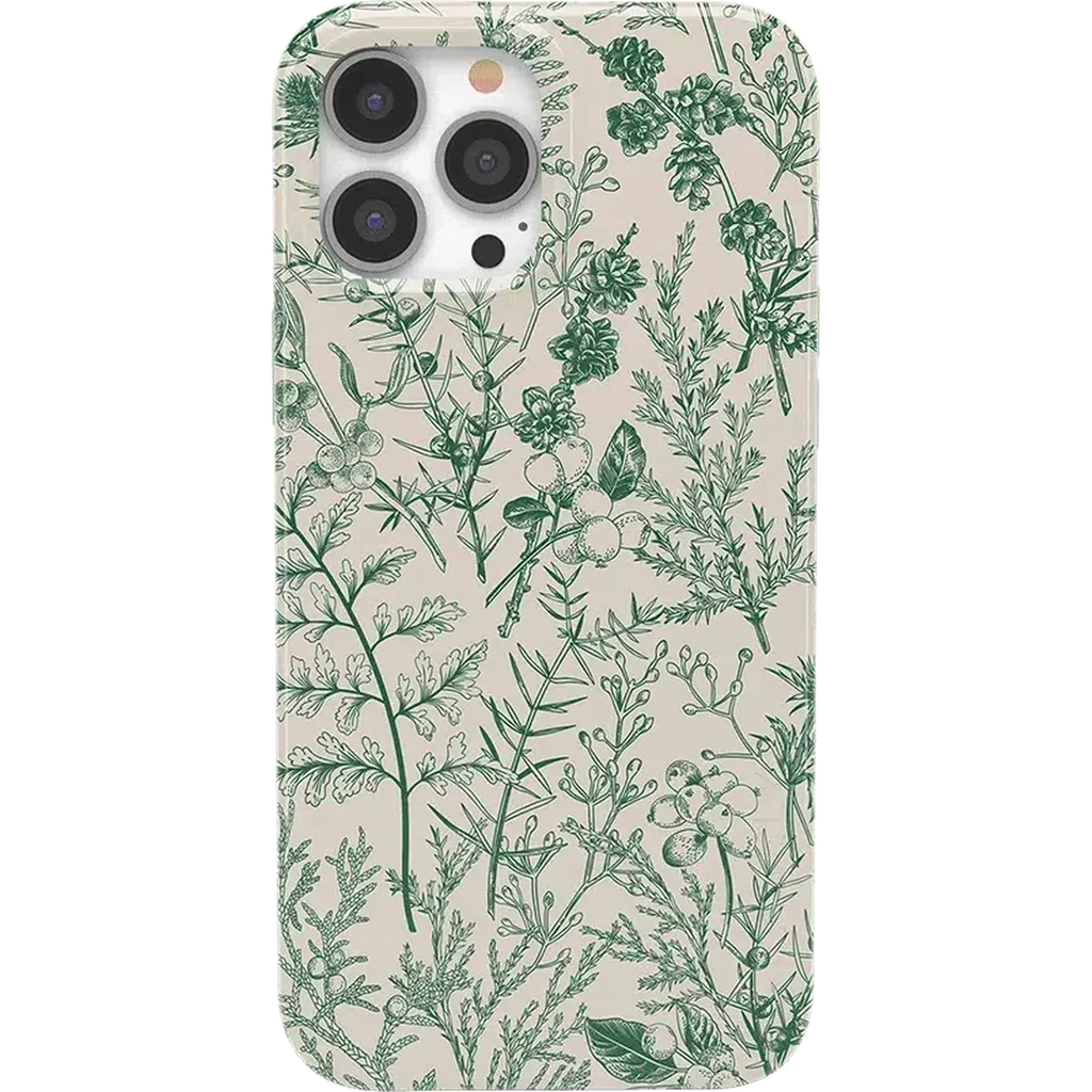 Sage Garden | Green Floral Case