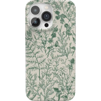 Sage Garden | Green Floral Case