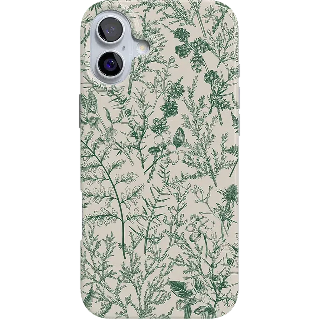 Sage Garden | Green Floral Case