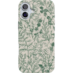 Sage Garden | Green Floral Case