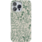 Sage Garden | Green Floral Case