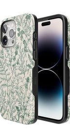 Sage Garden | Green Floral Case