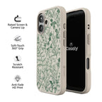 Sage Garden | Green Floral Case