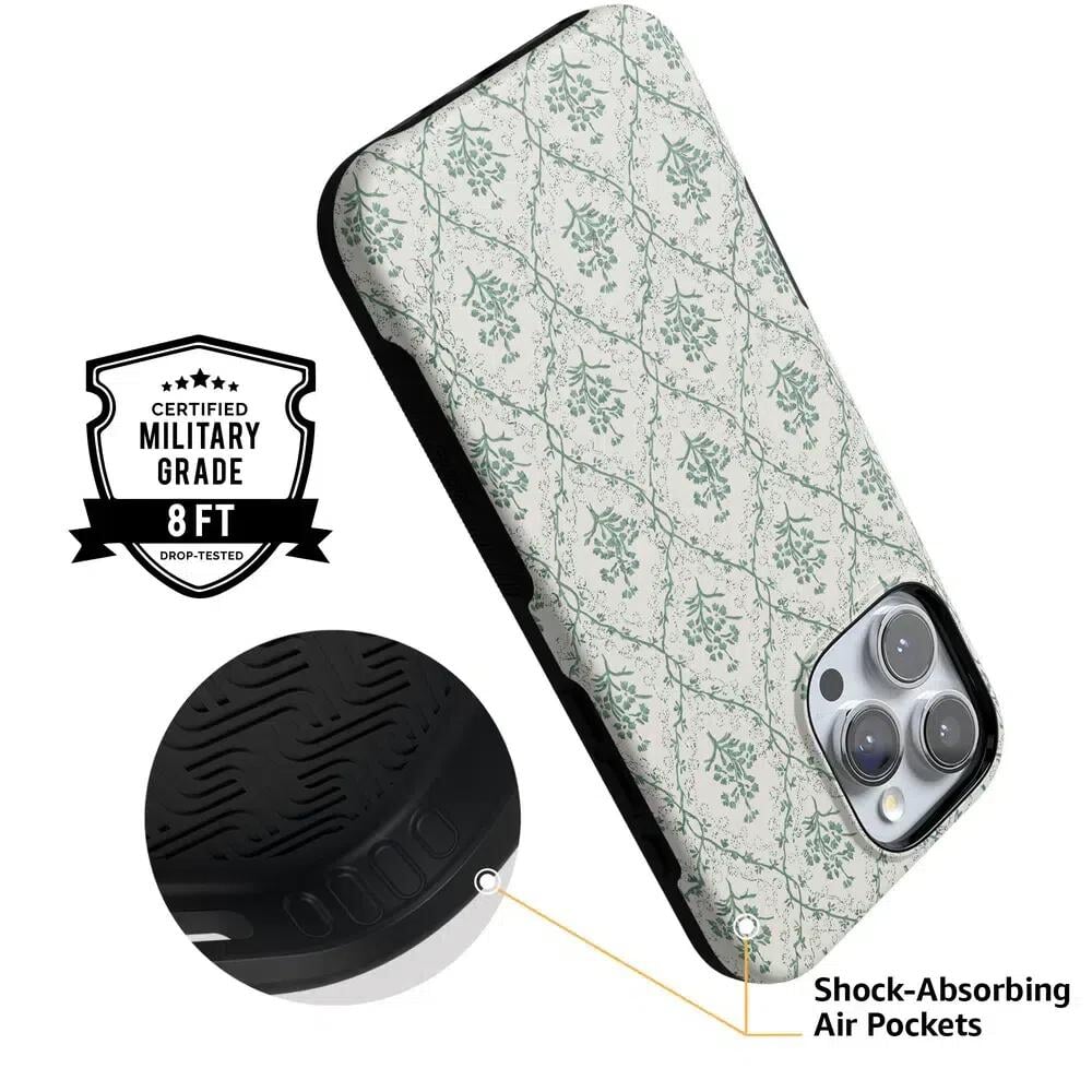 Sage Tapestry | Floral Vines Case