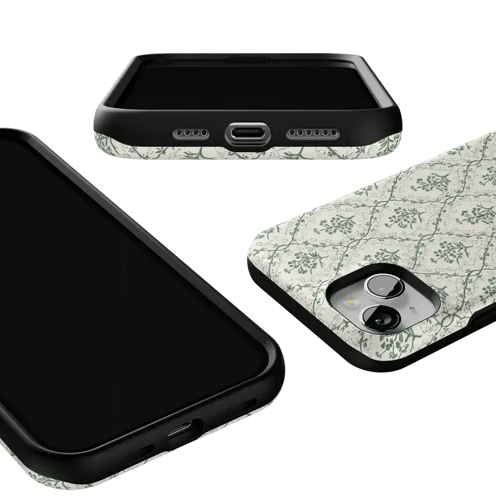 Sage Tapestry | Floral Vines Case