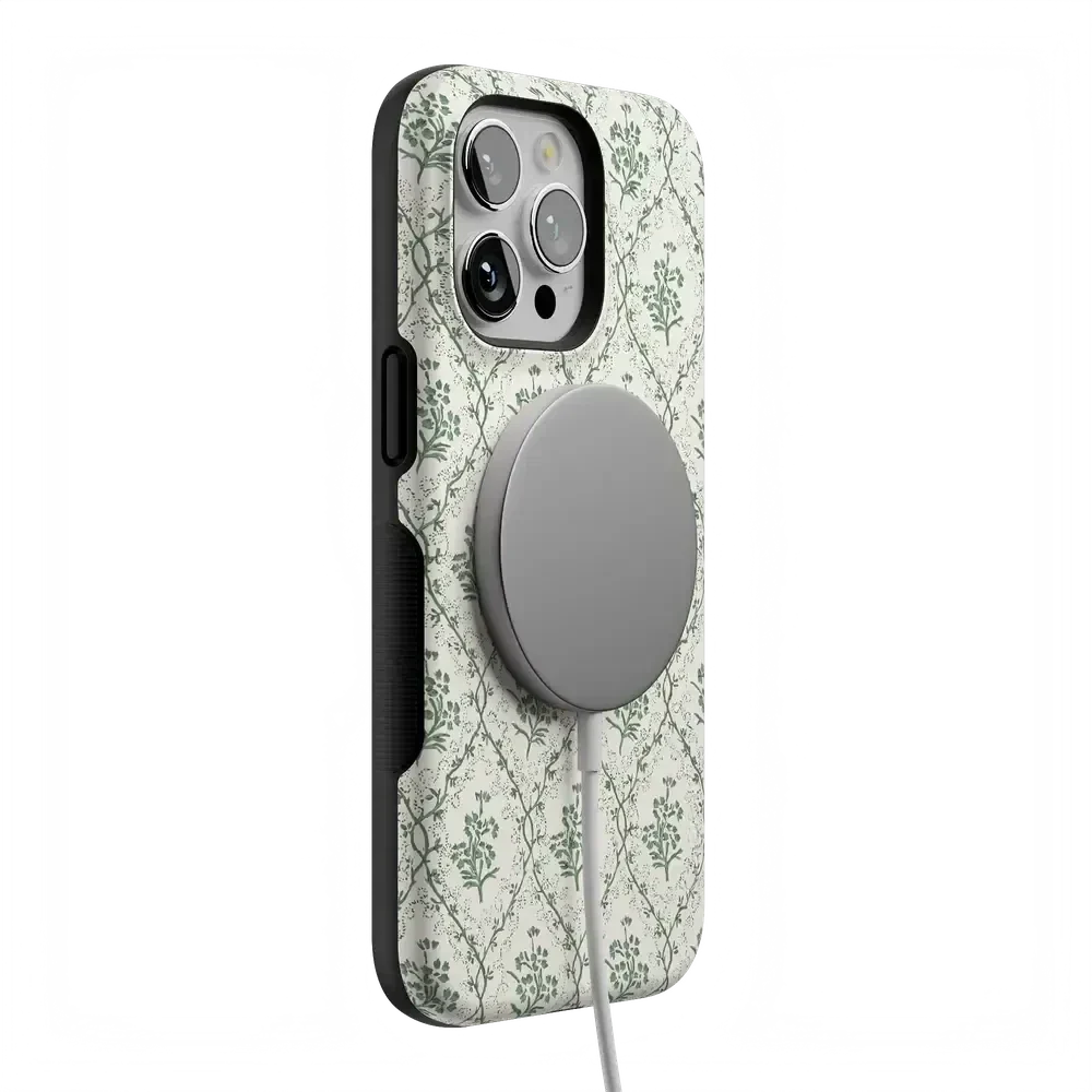 Sage Tapestry | Floral Vines Case