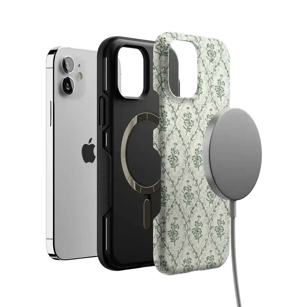 Sage Tapestry | Floral Vines Case