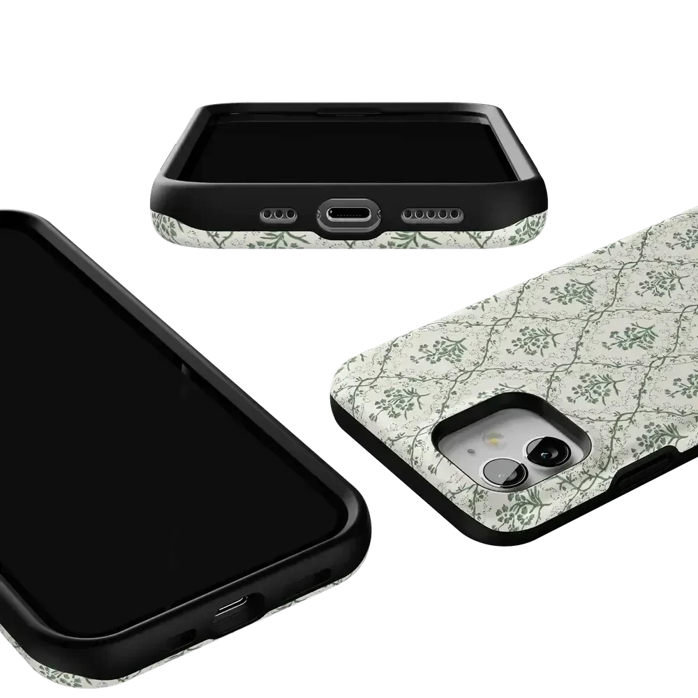 Sage Tapestry | Floral Vines Case