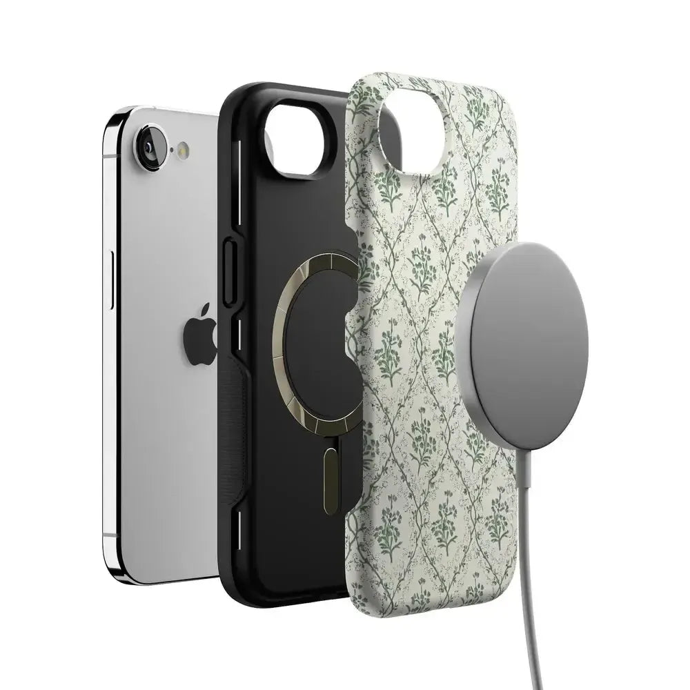 Sage Tapestry | Floral Vines Case