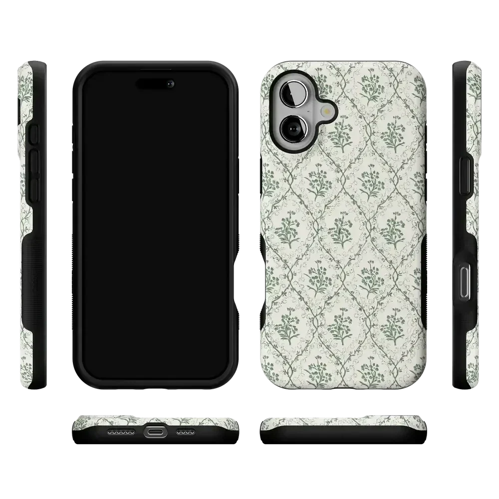 Sage Tapestry | Floral Vines Case
