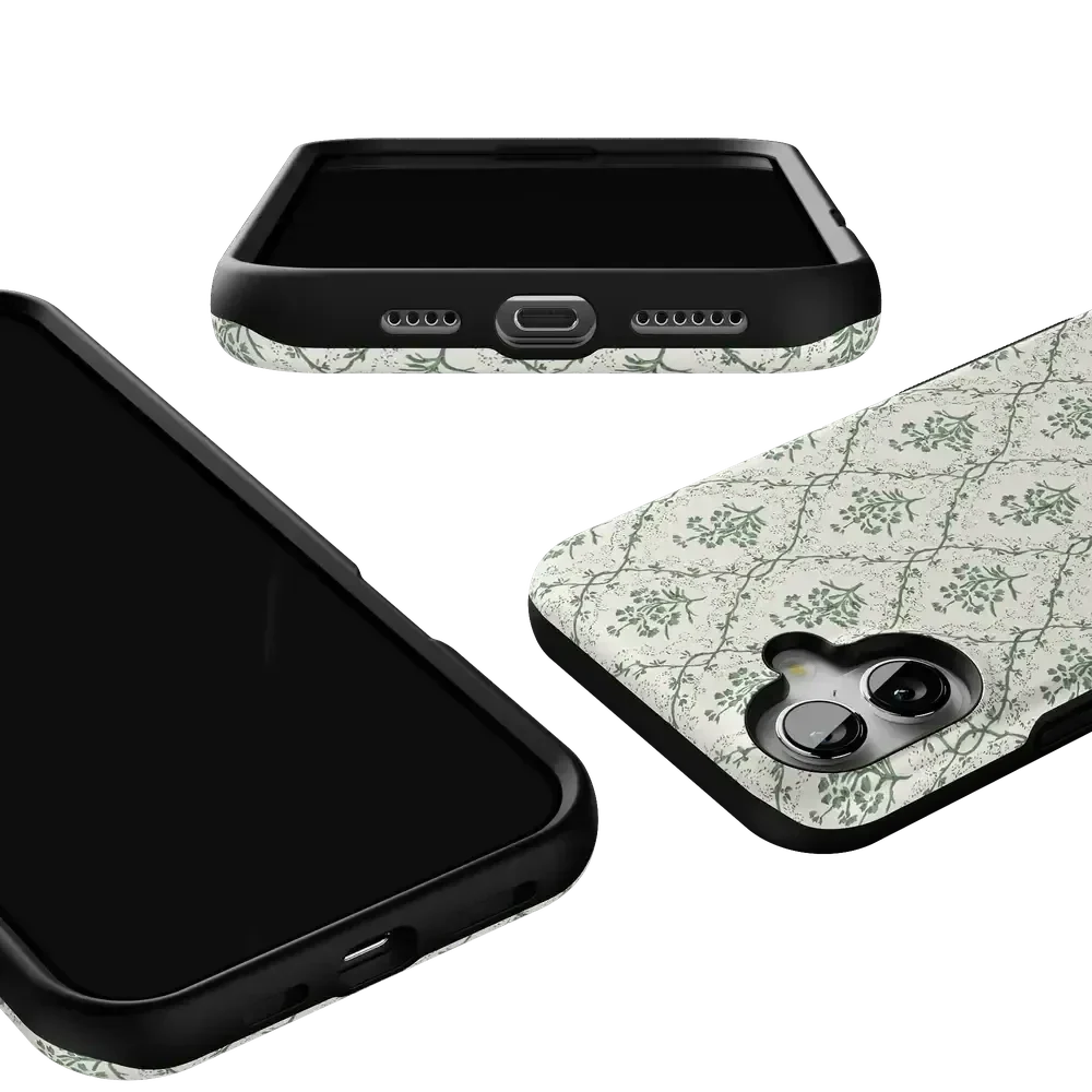 Sage Tapestry | Floral Vines Case