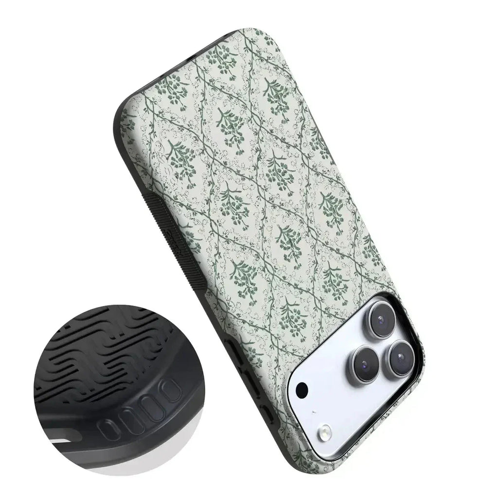 Sage Tapestry | Floral Vines Case