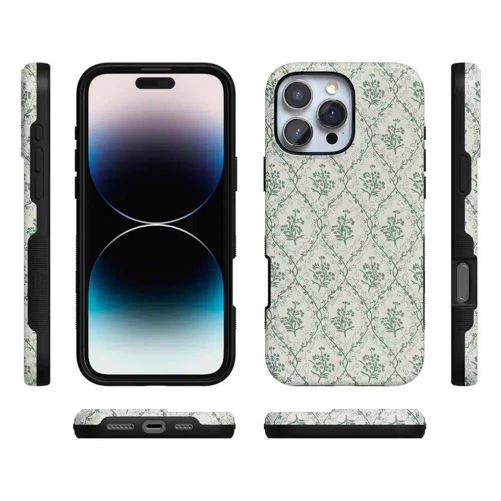 Sage Tapestry | Floral Vines Case