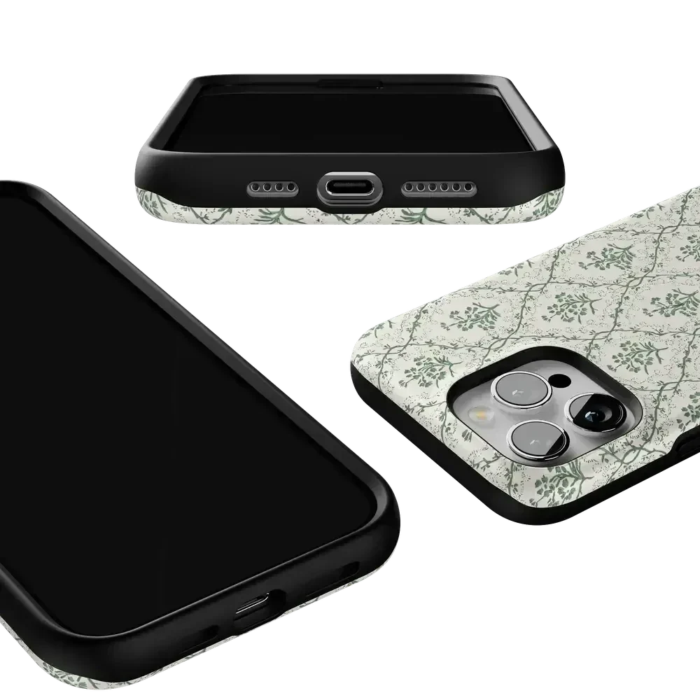 Sage Tapestry | Floral Vines Case