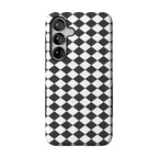 Salem's Hex | Black & White Checkered Case